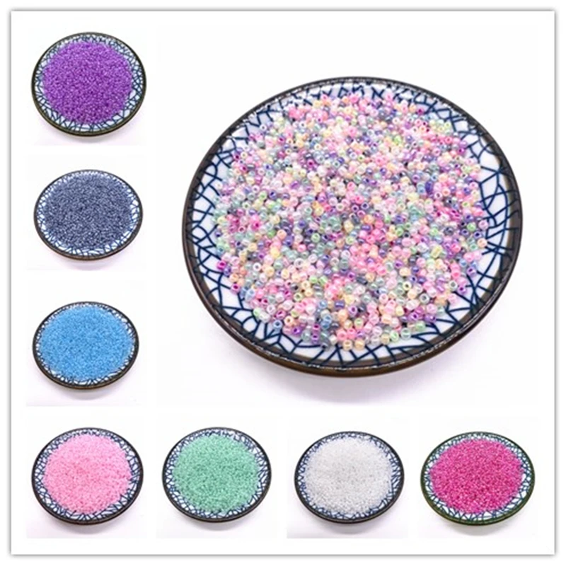 200-1000pcs 2/3/4mm Charm Czech Glass Seed Beads DIY Bracelet Necklace Beads For Jewelry Making DIY Earring Necklace
200-1000pcs 2/3/4mm Charm Czech Glass Seed Beads DIY Bracelet Necklace Beads For Jewelry Making DIY Earring Necklace
