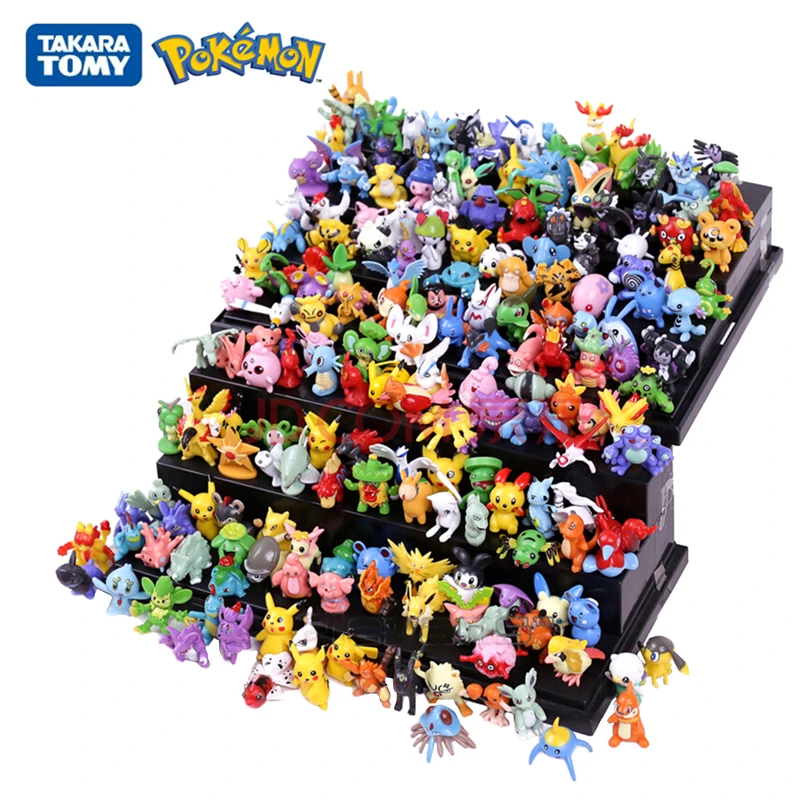 Pokemon 144Pcs Different Styles Pet Anime Figure Dolls 2-3cm Takara Tomy Pocket Monster Mini Figurines Collection Model Kid Gift
Pokemon 144Pcs Different Styles Pet Anime Figure Dolls 2-3cm Takara Tomy Pocket Monster Mini Figurines Collection Model Kid Gift