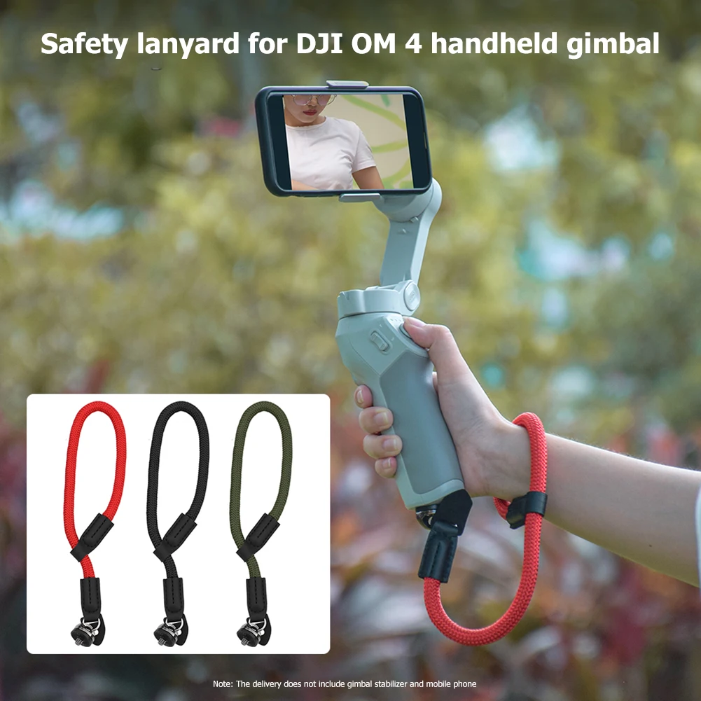 Camera Gimbal Stabilizer Universal Safety Hand Wrist Strap for DJI OM 4 2 3 SLR Handheld Gimbal Stabilizer Accessories
Camera Gimbal Stabilizer Universal Safety Hand Wrist Strap for DJI OM 4 2 3 SLR Handheld Gimbal Stabilizer Accessories