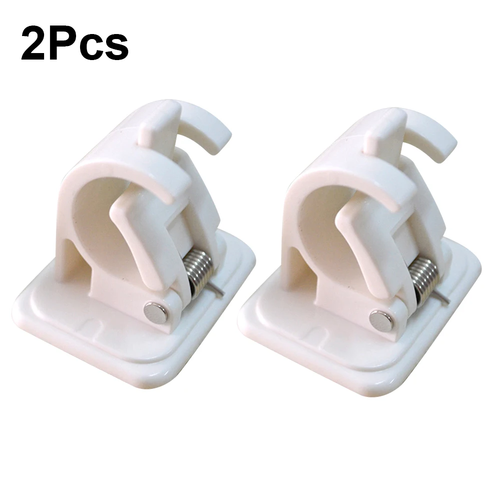 2Pcs Self-Adhesive Hooks Wall Mounted Curtain Rod Bracket Shower Fixed Clip Hanging Rack For Household Appliances Home Decor
2Pcs Self-Adhesive Hooks Wall Mounted Curtain Rod Bracket Shower Fixed Clip Hanging Rack For Household Appliances Home Decor