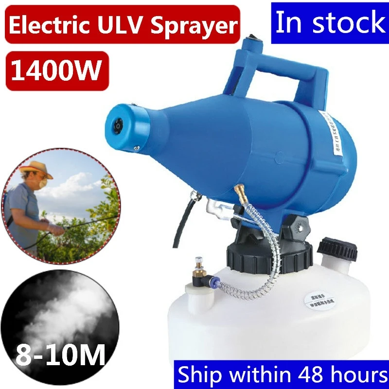 AC 110V/220V 4.5L 1400W Electric Sprayer ULV Fogger Mosquito Killer Disinfection Machine Killer Insecticide Atomizer Fight Drugs
AC 110V/220V 4.5L 1400W Electric Sprayer ULV Fogger Mosquito Killer Disinfection Machine Killer Insecticide Atomizer Fight Drugs