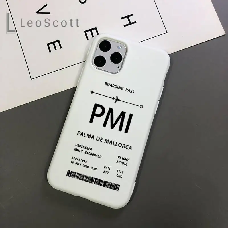 Personalised Plane Ticket Phone Case Candy Color for iPhone 11 12 mini pro XS MAX 8 7 6 6S Plus X 5S SE 2020 XR
Personalised Plane Ticket Phone Case Candy Color for iPhone 11 12 mini pro XS MAX 8 7 6 6S Plus X 5S SE 2020 XR