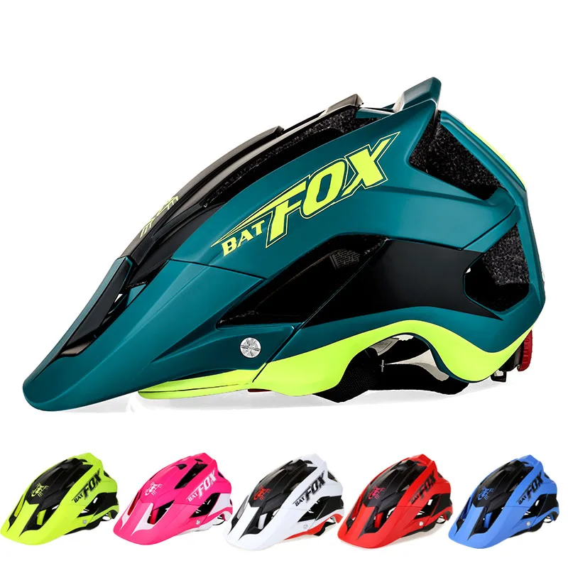 Шлем велосипедный BATFOX мужской универсальный спортивный защитный шлем для горных