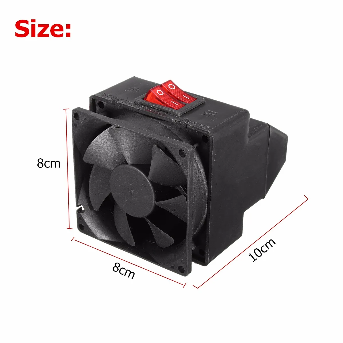 12V 200W Universal Electric Car Air Heater Fan Temperature Heating Windscreen Demister Defroster Warm Air Blower Adjustable
12V 200W Universal Electric Car Air Heater Fan Temperature Heating Windscreen Demister Defroster Warm Air Blower Adjustable