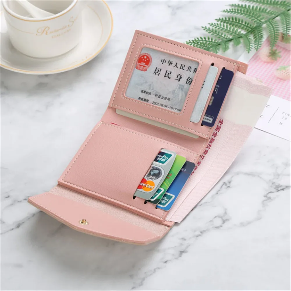 Fashion Small Wallet Mini Women's Wallet Luxury Purses Female Short Coin Zipper Purse Credit Card Holder
Fashion Small Wallet Mini Women's Wallet Luxury Purses Female Short Coin Zipper Purse Credit Card Holder