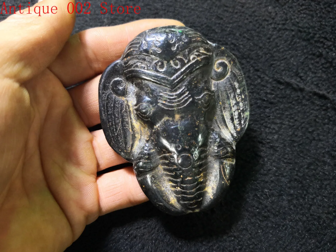 Chinese Red mountain culture collection meteorite carving Figure Pendant necklace
Chinese Red mountain culture collection meteorite carving Figure Pendant necklace