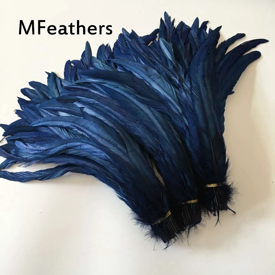 100PC Navy Blue Rooster Coque Feathers Length 30-35 CM 12-14" Super Long Chicken Feather Plumes For Carnival Wedding Decorations
100PC Navy Blue Rooster Coque Feathers Length 30-35 CM 12-14" Super Long Chicken Feather Plumes For Carnival Wedding Decorations