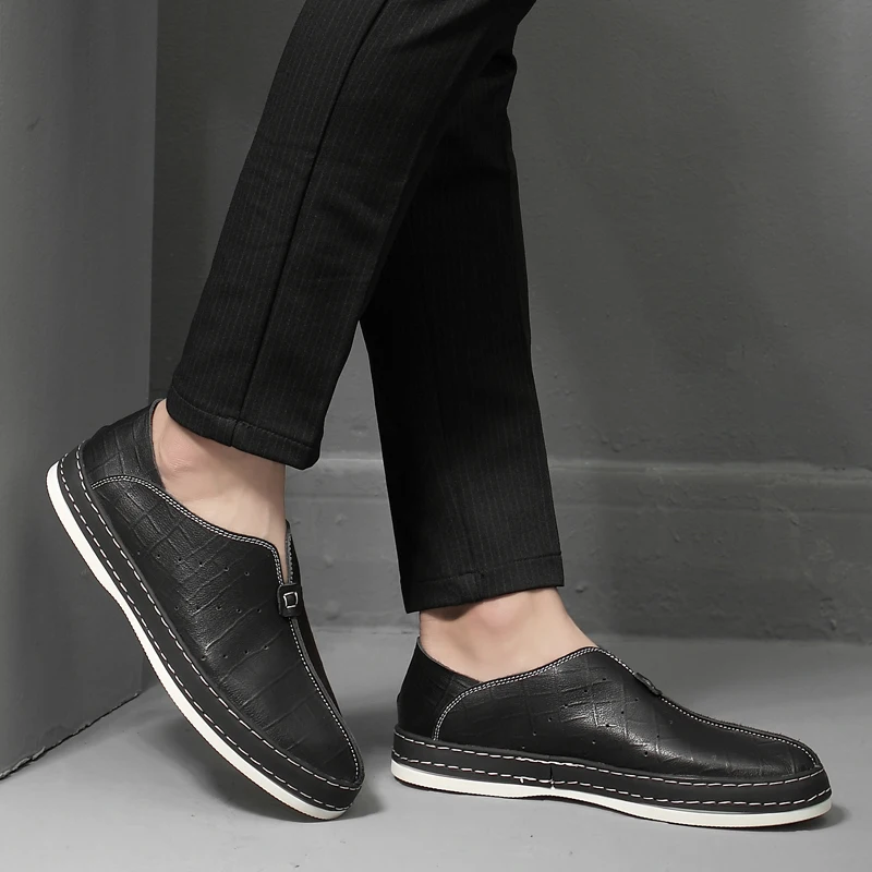 Fashion Men Casual Shoes Men Black Casual Shoes Leather Man Shoe For Zapatos Casuales Para Hombre Informales De Mens Hot Sale
Fashion Men Casual Shoes Men Black Casual Shoes Leather Man Shoe For Zapatos Casuales Para Hombre Informales De Mens Hot Sale