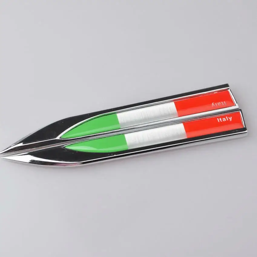 Pair Metal Italy Flag Car Auto Side Fender Emblem Skirts Badge Decal Sticker
Pair Metal Italy Flag Car Auto Side Fender Emblem Skirts Badge Decal Sticker
