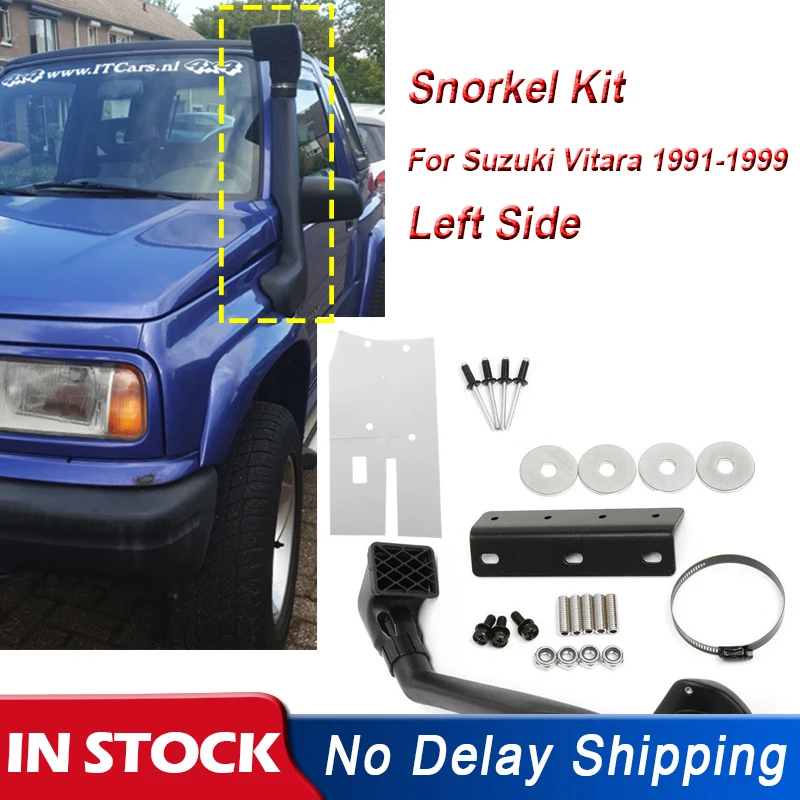 1 Set Car Snorkel Kit Left Side For Suzuki Vitara 1991-1999 1.6L Petrol G16B 4WD 4x4 Air Intakes Parts Set New Quality
1 Set Car Snorkel Kit Left Side For Suzuki Vitara 1991-1999 1.6L Petrol G16B 4WD 4x4 Air Intakes Parts Set New Quality