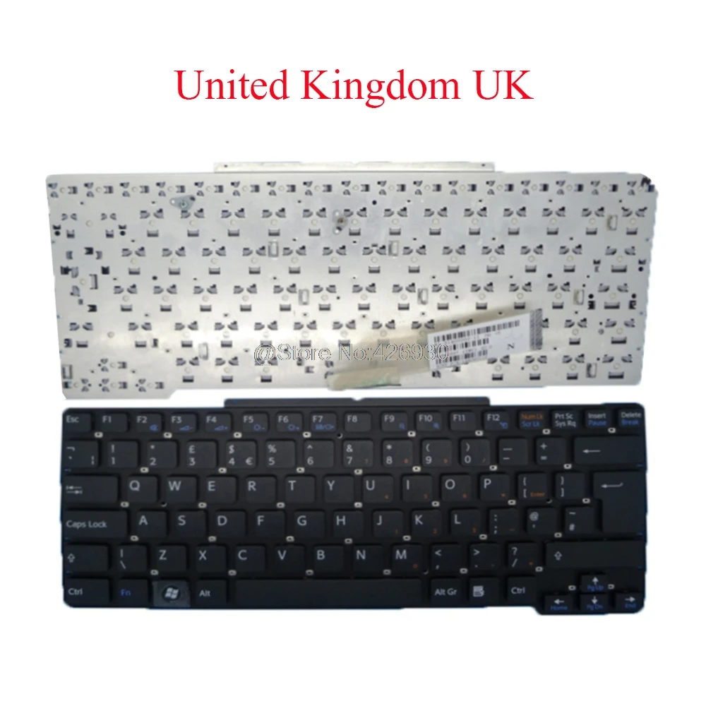 Ноутбук UK IT SP SD GR SW клавиатура PO для SONY VAIO VGN-SR SR Великобритания Испания Италия