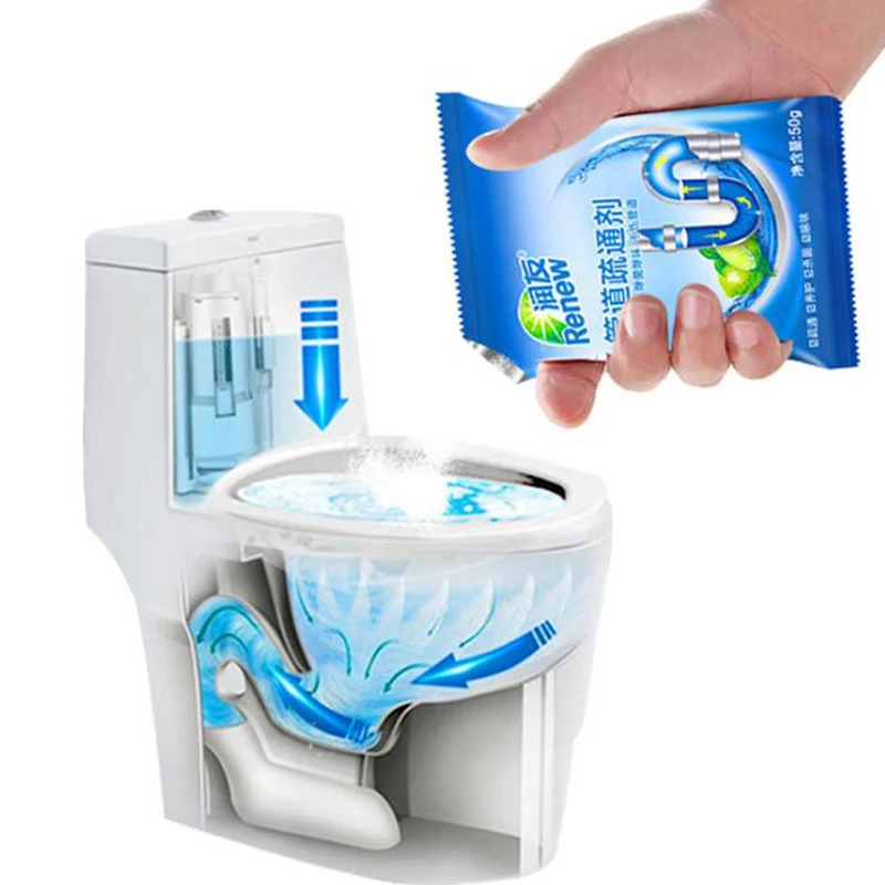 10 PCS Pipe Dredging Powder Powerful Sink Household Drain Cleaner Agent Toilet Cleaner Bathroom Chemicals Cleaner Kitchen Tools
10 PCS Pipe Dredging Powder Powerful Sink Household Drain Cleaner Agent Toilet Cleaner Bathroom Chemicals Cleaner Kitchen Tools
