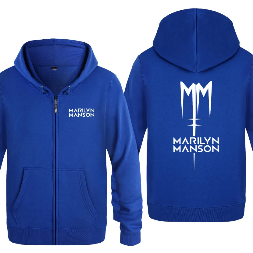 Мужская Флисовая Толстовка с капюшоном Marilyn Manson
Мужская Флисовая Толстовка с капюшоном Marilyn Manson