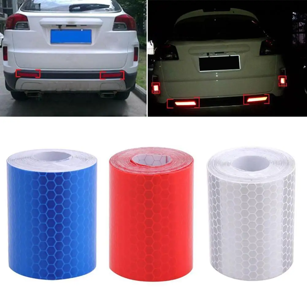 1m x 5cm Car Reflective Safety Warning Conspicuity Tape Film Car Body Sticker Safety Lighting Luminous Tapes Accessories
1m x 5cm Car Reflective Safety Warning Conspicuity Tape Film Car Body Sticker Safety Lighting Luminous Tapes Accessories