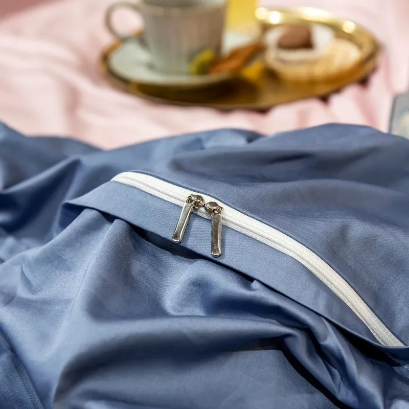 Chic Embroidery Patchwork Duvet Cover 1000TC Egyptian Cotton 4Pcs Premium Bedding Set Flat Bed Sheet set 2pcs Pillowcases
Chic Embroidery Patchwork Duvet Cover 1000TC Egyptian Cotton 4Pcs Premium Bedding Set Flat Bed Sheet set 2pcs Pillowcases
