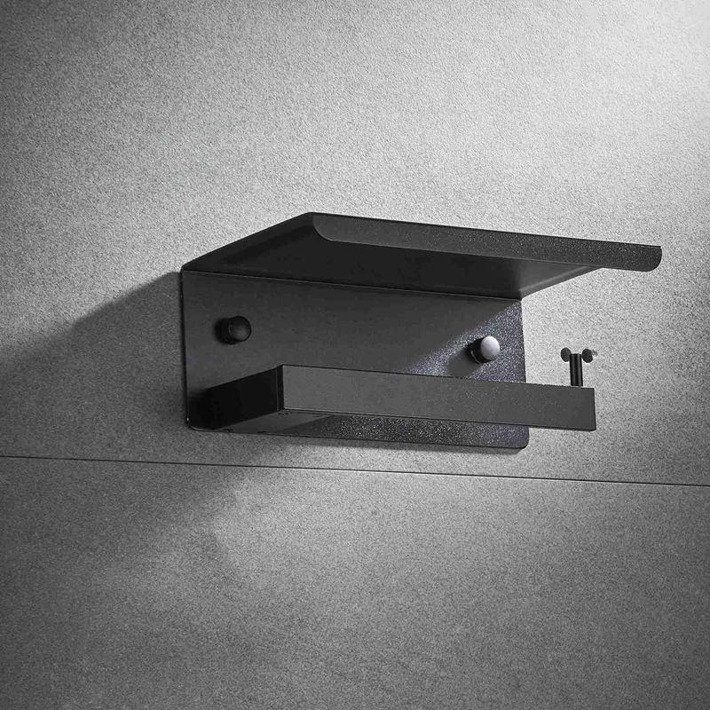 Cell Phone Paper Towel Holder Space Aluminum Toilet Paper Holder Toilet Punch-Free Roll Paper Holder Bathroom
Cell Phone Paper Towel Holder Space Aluminum Toilet Paper Holder Toilet Punch-Free Roll Paper Holder Bathroom
