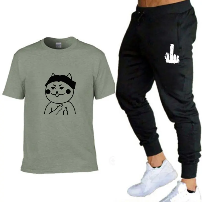 2021 hot sale summer T-shirt pants suit high street brand fitness jogging pants T-shirt Hip hop streetwear fashion men
2021 hot sale summer T-shirt pants suit high street brand fitness jogging pants T-shirt Hip hop streetwear fashion men