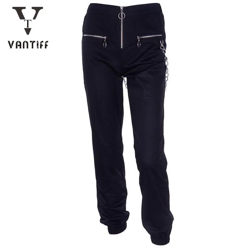 Pencil High Waist Pants Gothic Chain Straight Pants Women Autumn Slim Body Sexy Solid Color Multi-bag Loose Casual Pants Girl
Pencil High Waist Pants Gothic Chain Straight Pants Women Autumn Slim Body Sexy Solid Color Multi-bag Loose Casual Pants Girl