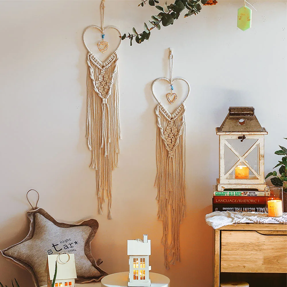 Wall Hanging Tapestry Dream Catcher Wall Decor Handmade Cotton Woven Boho Macrame Dreamcatcher for Wedding Wall Decorations
Wall Hanging Tapestry Dream Catcher Wall Decor Handmade Cotton Woven Boho Macrame Dreamcatcher for Wedding Wall Decorations