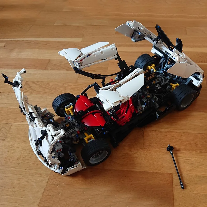 Creative MOC Technic Series The Pagani Racing Car Set Fit LeGINGlys MOC-31944 Building Blocks Bricks Kits Model Toys Kid Gift
Creative MOC Technic Series The Pagani Racing Car Set Fit LeGINGlys MOC-31944 Building Blocks Bricks Kits Model Toys Kid Gift