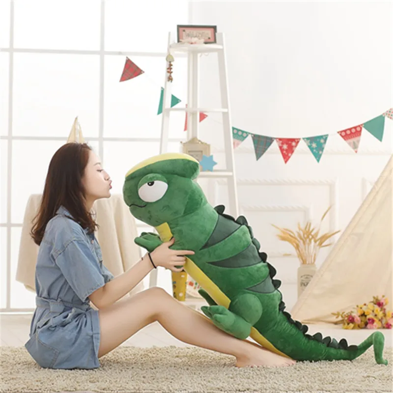 Chameleon lizard doll plush toy pillow crocodile doll girl rag doll cartoon doll simulation lizard boy sleeping pillow on the be
Chameleon lizard doll plush toy pillow crocodile doll girl rag doll cartoon doll simulation lizard boy sleeping pillow on the be