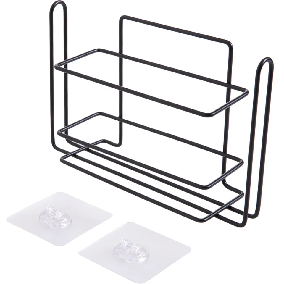 Kitchen Free Perforated Plastic Wrap Storage Rack Wrought Iron Refrigerator Side Wall Rack Toilet Tissue Rack Roll Paper Holder
Kitchen Free Perforated Plastic Wrap Storage Rack Wrought Iron Refrigerator Side Wall Rack Toilet Tissue Rack Roll Paper Holder