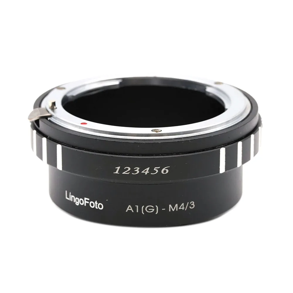 LingoFoto AI(G)-M4/3 Mount Adapter Ring for Nikon F-mount (G) Lens to Micro Four Thirds M4/3 mount Camera
LingoFoto AI(G)-M4/3 Mount Adapter Ring for Nikon F-mount (G) Lens to Micro Four Thirds M4/3 mount Camera