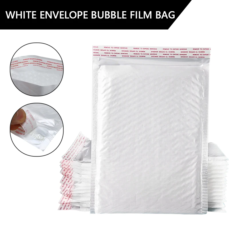 10/30/50PCS/Lot Waterproof and Shockproof Bubble Envelopes Bags Padded Shipping Envelope for School and Office Supplies 2 Colors
10/30/50PCS/Lot Waterproof and Shockproof Bubble Envelopes Bags Padded Shipping Envelope for School and Office Supplies 2 Colors