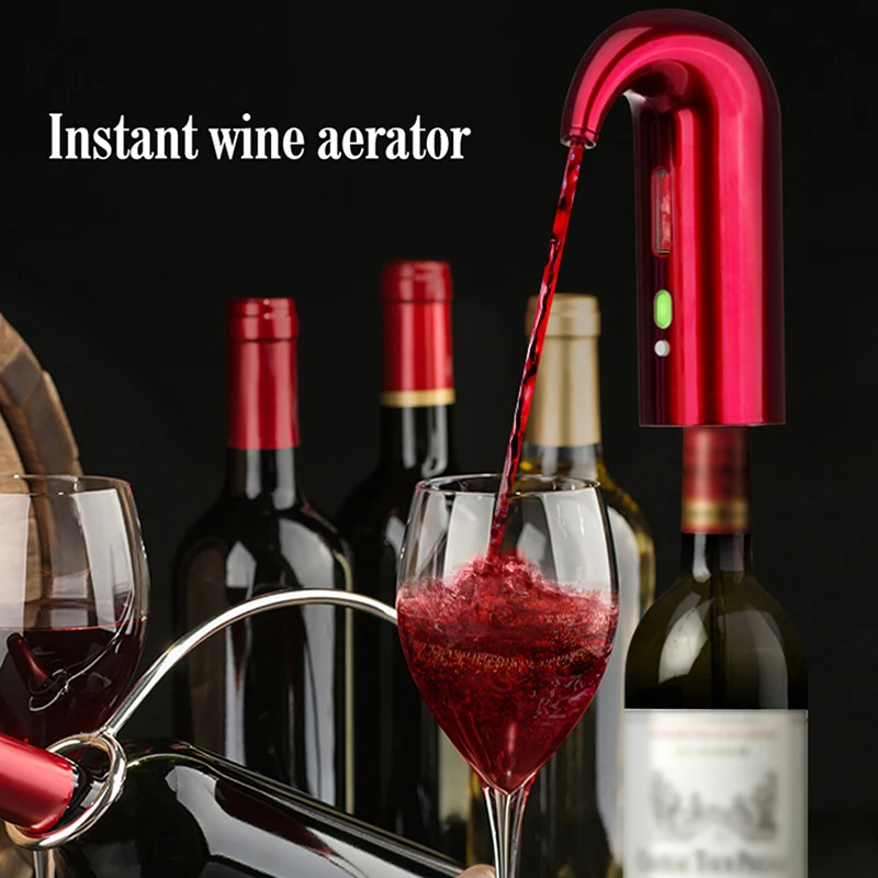 Intelligent Electronic Wine Decanter Wine Tap Wine Dispenser Pump For Red And White Wine Electric Instant Wine Aerator
Intelligent Electronic Wine Decanter Wine Tap Wine Dispenser Pump For Red And White Wine Electric Instant Wine Aerator