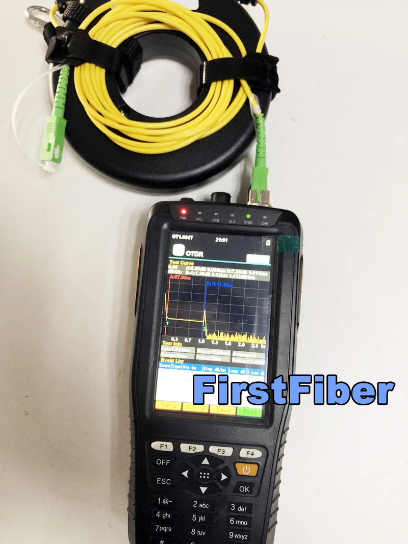 OTDR Launch Fiber Reel G657 Fiber Spool Launch Fiber Fiber Ring SC LC /FC/ST APC/UPC