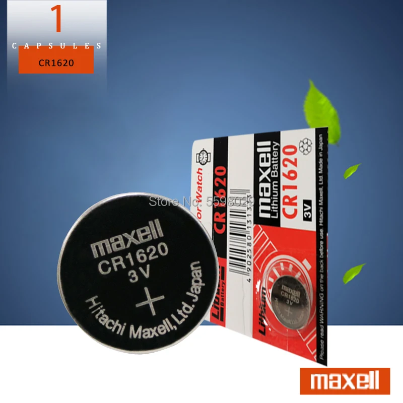 Горячая Распродажа 1 шт для Maxell cr1620 cr 1620 3v кнопочный аккумулятор ECR1620 DL1620 5009LC KCR1620