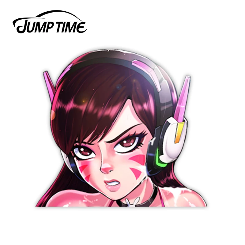 Прыгать время 13 см x 11 9 Overwatch домашние тапочки с изображением головы аниме