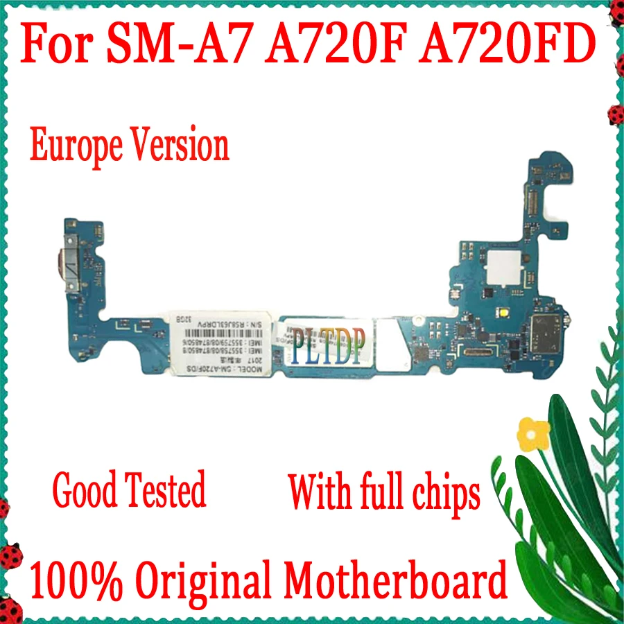 Full Tested Unlocked Replacement Mainboard Logic Board For Samsung Galaxy A7 A720FD Motherboard With Android System
Full Tested Unlocked Replacement Mainboard Logic Board For Samsung Galaxy A7 A720FD Motherboard With Android System