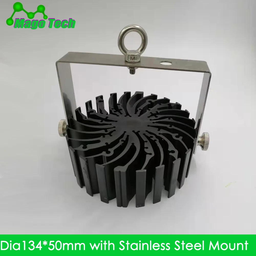 134*50mm Modular LED Star Cooler with mount LED Grow Light Heatsink 36 mounting holes for all COB Brands
134*50mm Modular LED Star Cooler with mount LED Grow Light Heatsink 36 mounting holes for all COB Brands