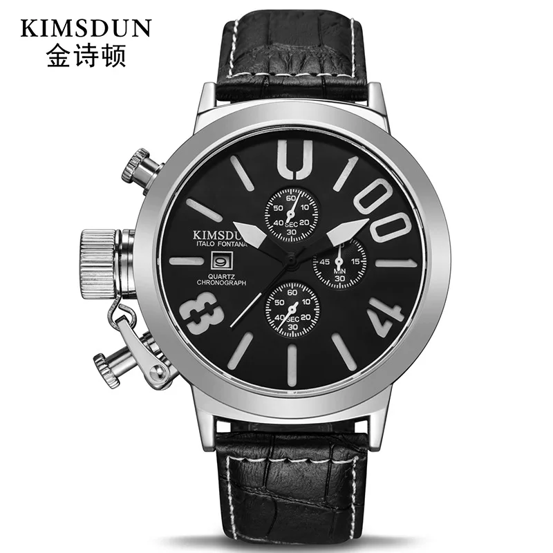Large dial belt men's quartz watch three-eye six-hand multi-function chronograph sports waterproof quartz mechanical
Large dial belt men's quartz watch three-eye six-hand multi-function chronograph sports waterproof quartz mechanical
