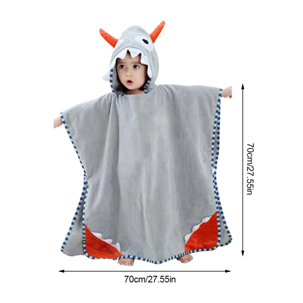 Children's Cotton Fabric Bath Towel Hooded Bathrobe Cloak Design Four Seasons Universal For 1-10 Year Old Baby 70*70*3cm
Children's Cotton Fabric Bath Towel Hooded Bathrobe Cloak Design Four Seasons Universal For 1-10 Year Old Baby 70*70*3cm