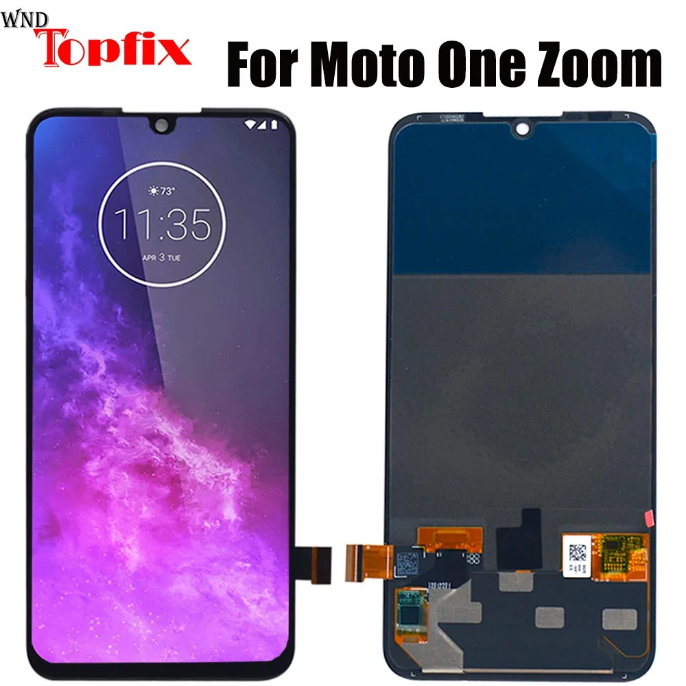 Дисплей для moto rola one zoom ЖК-дисплей сенсорный экран Digiziter сборка 6 39 "для pro lcd XT2010