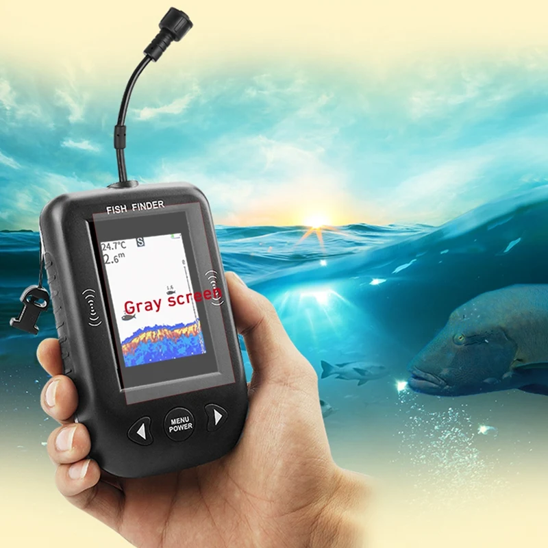 Upgraded Xf02-C Portable Fish Finder 9M Cable Echo Sounder Alarm 0.6-100M Depth Fishfinder Transducer Sensor Sonar Colorful Scre
Upgraded Xf02-C Portable Fish Finder 9M Cable Echo Sounder Alarm 0.6-100M Depth Fishfinder Transducer Sensor Sonar Colorful Scre