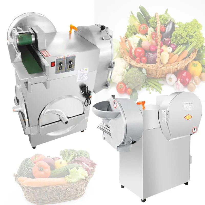 Stainless Steel Double Head Vegetable Cutting Machine Multifunction Automatic Slice Dice Shred Vegetable Cutter
Stainless Steel Double Head Vegetable Cutting Machine Multifunction Automatic Slice Dice Shred Vegetable Cutter