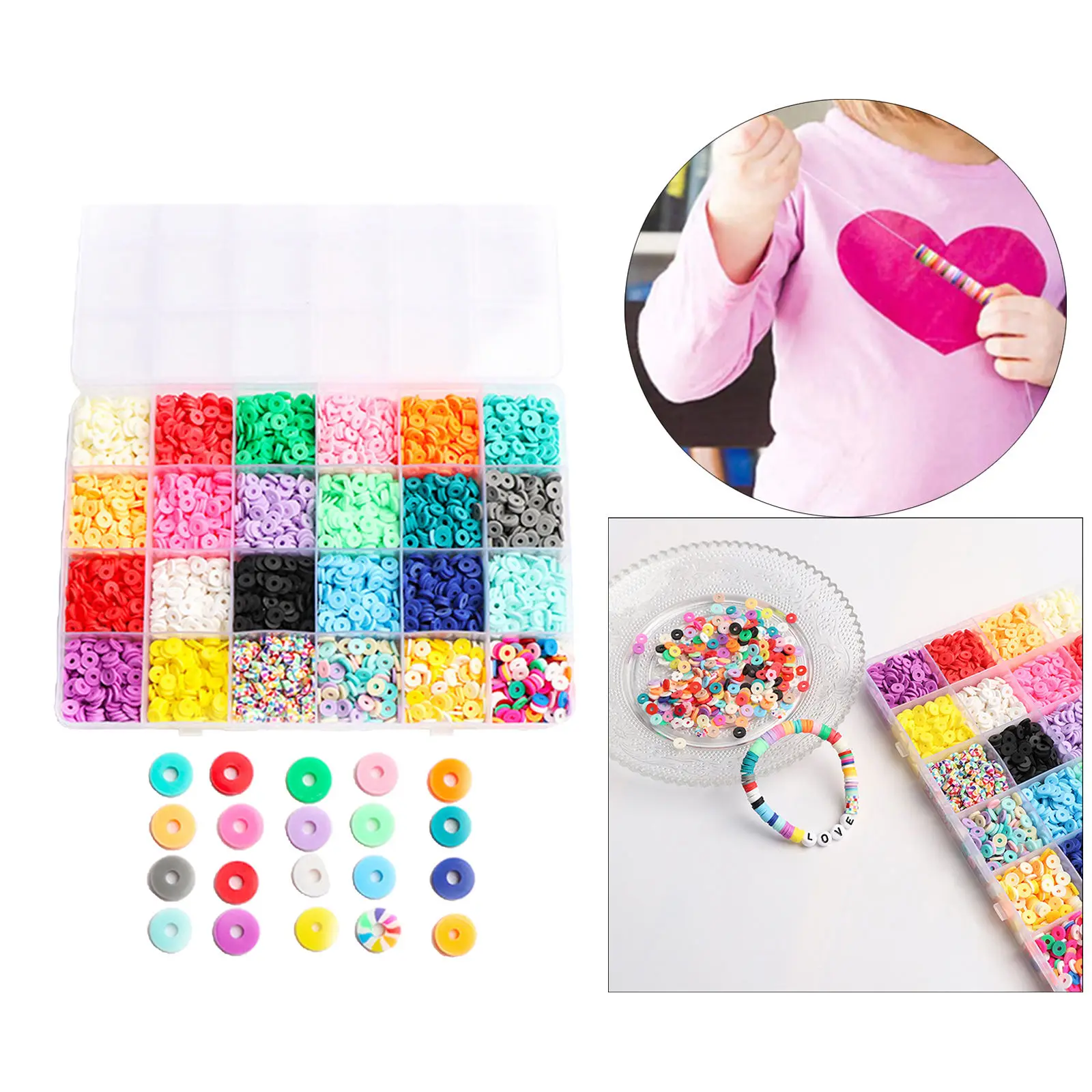 4800 шт. DIY полимерные бусины из глины красочные маленькие разноцветные Украшения Буквы круг 6 мм для ожерелья браслета взрослых
4800 шт. DIY полимерные бусины из глины красочные маленькие разноцветные Украшения Буквы круг 6 мм для ожерелья браслета взрослых