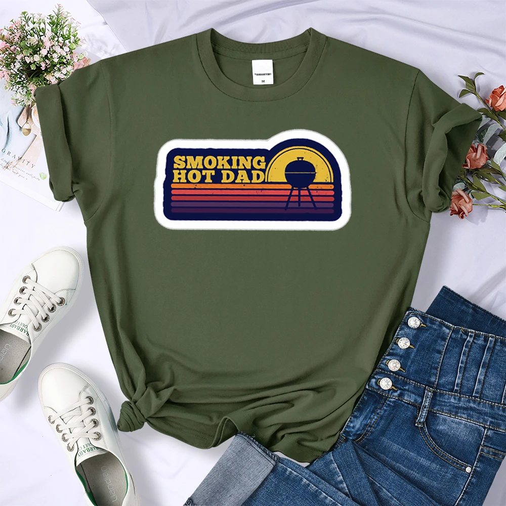 Smoking Hot Dad Prints Women T-shirts Oversized Cotton Short Sleeve Casual Hip Hop Tshirt Summer High Quality Women T-shirt
Smoking Hot Dad Prints Women T-shirts Oversized Cotton Short Sleeve Casual Hip Hop Tshirt Summer High Quality Women T-shirt
