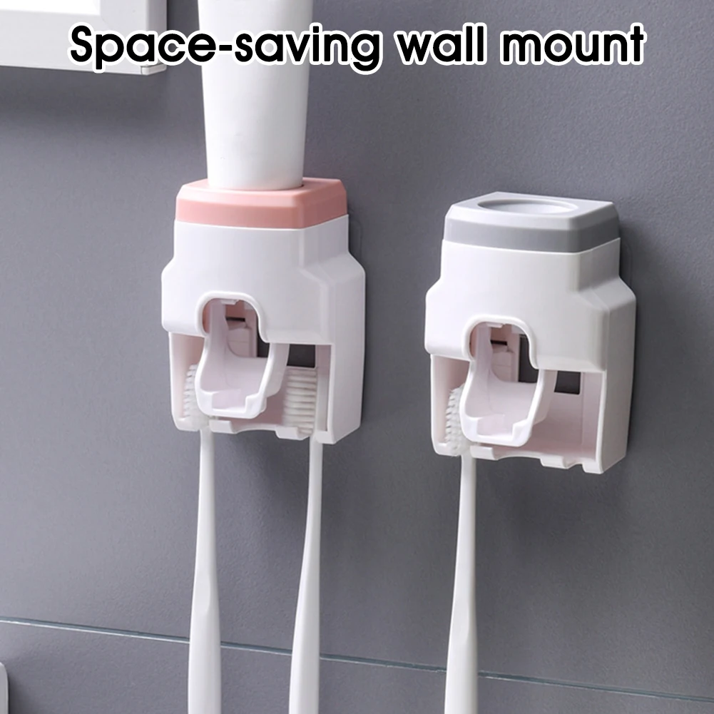 Creative Wall Mount Automatic Toothpaste Dispenser Bathroom Accessories Waterproof Lazy Toothpaste Squeezer Toothbrush Holder
Creative Wall Mount Automatic Toothpaste Dispenser Bathroom Accessories Waterproof Lazy Toothpaste Squeezer Toothbrush Holder