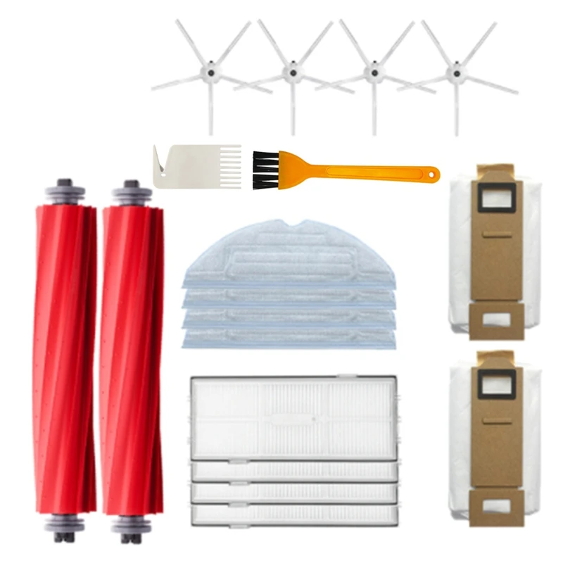 Dust Bags Mop Cloth Main Brush Cover Hepa Filter for Xiaomi Roborock S7 S70 S75 S7 Max S7 MaxV T7S Robot Accessories 
Dust Bags Mop Cloth Main Brush Cover Hepa Filter for Xiaomi Roborock S7 S70 S75 S7 Max S7 MaxV T7S Robot Accessories