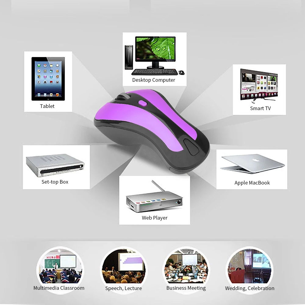 New 2.4G Wireless Mouse 6D Gyroscope Air Mouse with USB Receiver Wireless Optical Mouse and Air Mouse for Laptop Desktop
New 2.4G Wireless Mouse 6D Gyroscope Air Mouse with USB Receiver Wireless Optical Mouse and Air Mouse for Laptop Desktop