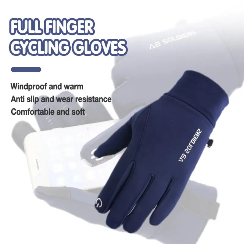 Hongfubao Full Finger Gloves Winter Velvet Warmth Palm Silicone Non-slip Mountaineering Cycling Touch Screen Shockproof Gloves
Hongfubao Full Finger Gloves Winter Velvet Warmth Palm Silicone Non-slip Mountaineering Cycling Touch Screen Shockproof Gloves