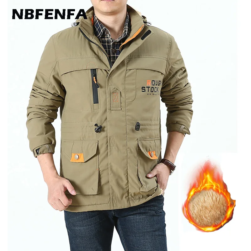 Men's Jacket Military Coat Winter Windbreaker Fleece Autumn Hooded Men Clothing Warm Parkas Outdoor Outwear Male Jacket LX117
Men's Jacket Military Coat Winter Windbreaker Fleece Autumn Hooded Men Clothing Warm Parkas Outdoor Outwear Male Jacket LX117