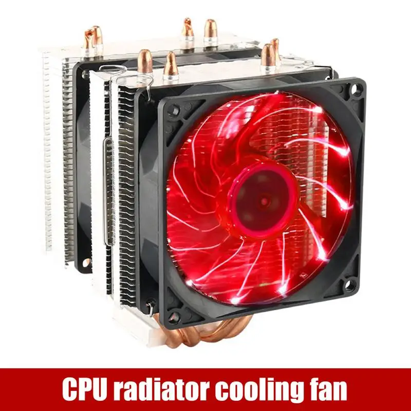 4 Heat Pipes CPU Cooler Motherboard Cooling Fan Radiator For 75/1150/1151/1155/1156/1366 AMD Heatsink PC CPU Cooling Fan
4 Heat Pipes CPU Cooler Motherboard Cooling Fan Radiator For 75/1150/1151/1155/1156/1366 AMD Heatsink PC CPU Cooling Fan