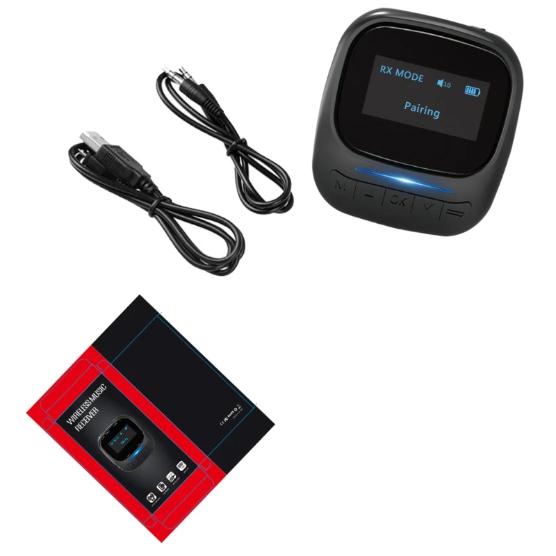 OLED Wireless-Audio Receiver Transmitter Bluetooth 5.0 Adapter 3.5MM AUX Jack Stereo apt-X LL LCD Display For PC TV Car
OLED Wireless-Audio Receiver Transmitter Bluetooth 5.0 Adapter 3.5MM AUX Jack Stereo apt-X LL LCD Display For PC TV Car