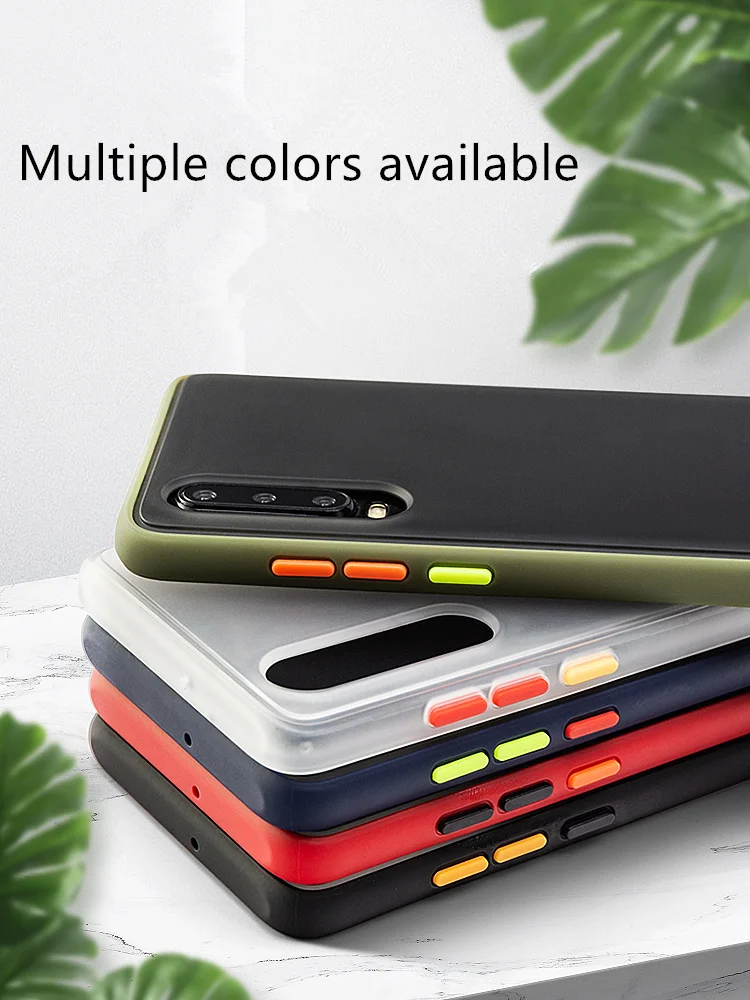 Фото Прозрачный цветной чехол для телефона xiaomi redmi note 7 pro 6 8 mi 9 cc9 cc9e K20 K30 матовый