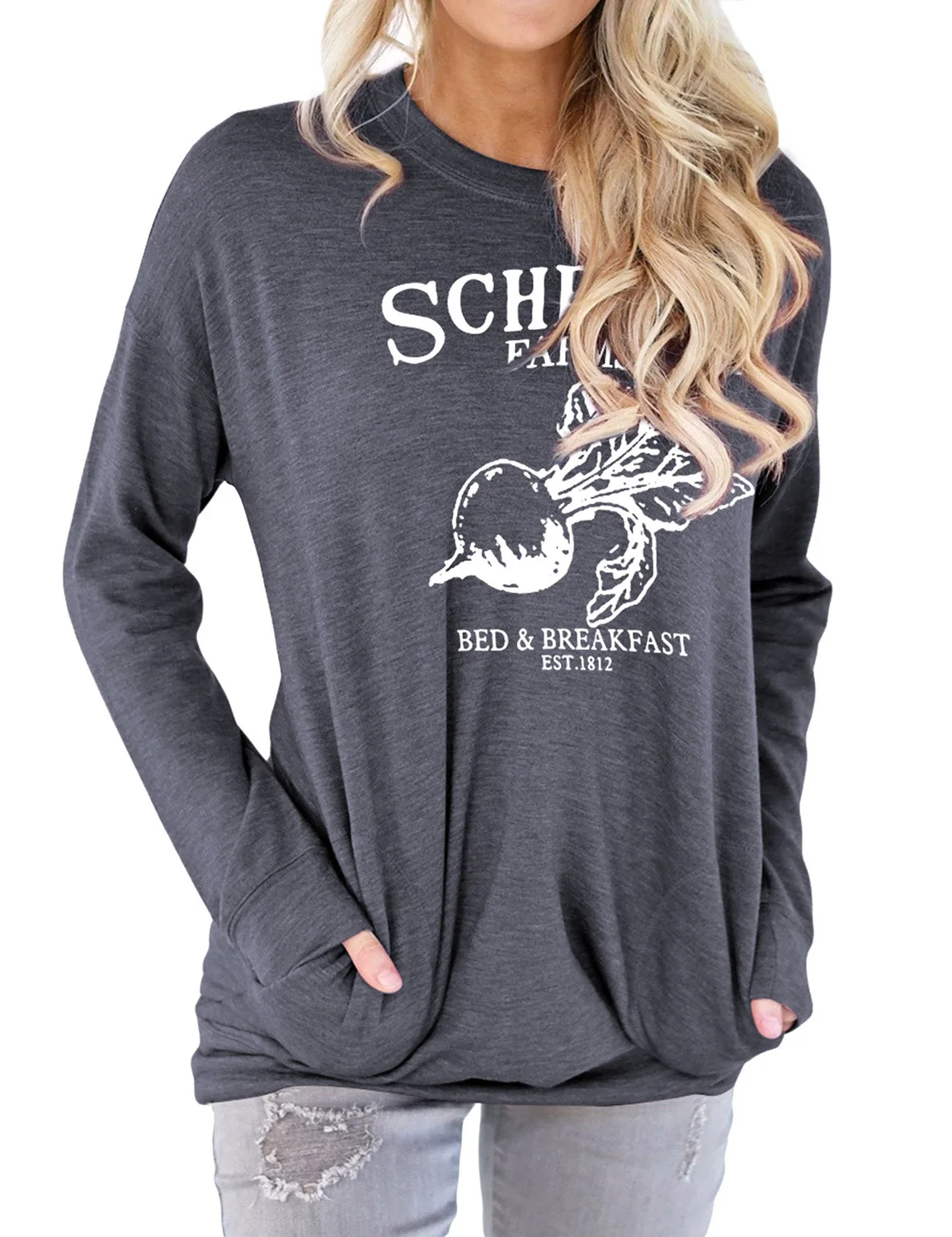 Spring Autumn Women Black Cotton T Shirt Long Sleeve Printing Scher Radish Ladies Top Bottoming Causal Oversized Tee Shirt
Spring Autumn Women Black Cotton T Shirt Long Sleeve Printing Scher Radish Ladies Top Bottoming Causal Oversized Tee Shirt